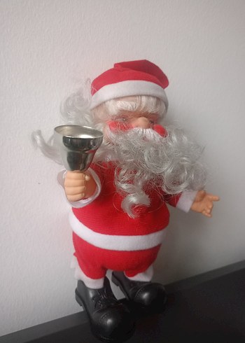 Kırmızı Vintage Noel Baba Biblo - Görsel 2