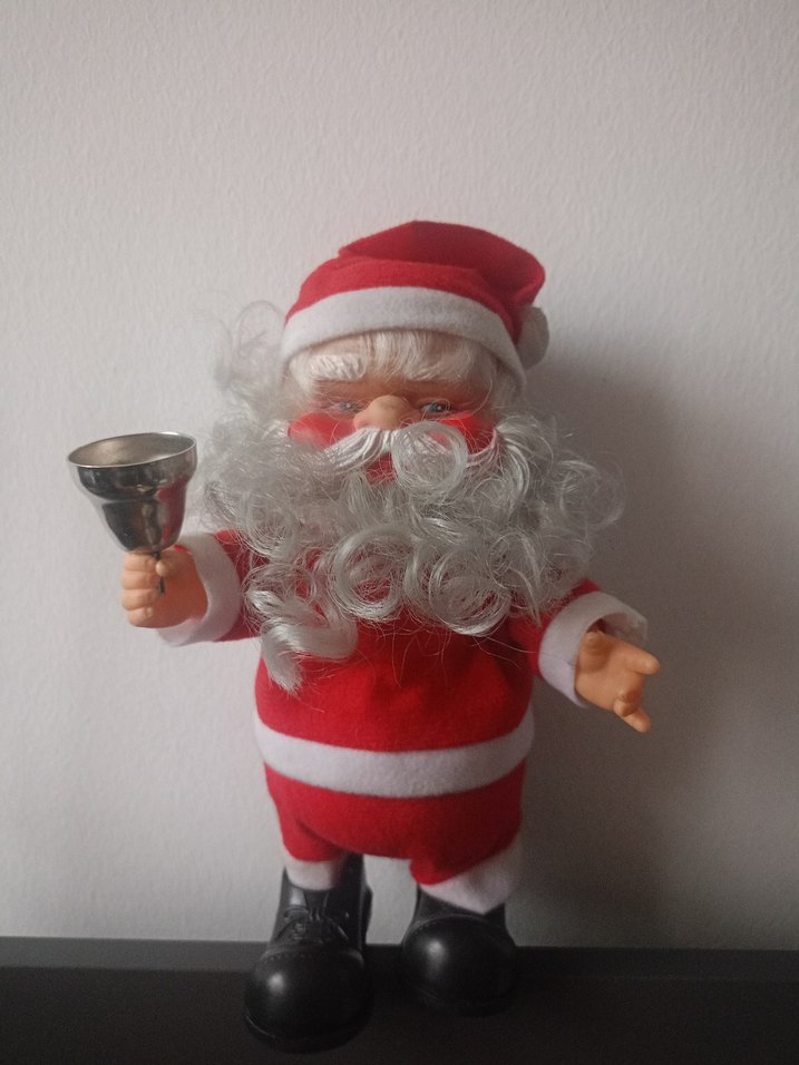 Kırmızı Vintage Noel Baba Biblo - Görsel 4