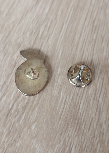 Parlak Turuncu Portakal Rozet - Görsel 4