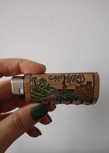 MARMARİS TEMALI DERİ ÇAKMAK - Görsel 4