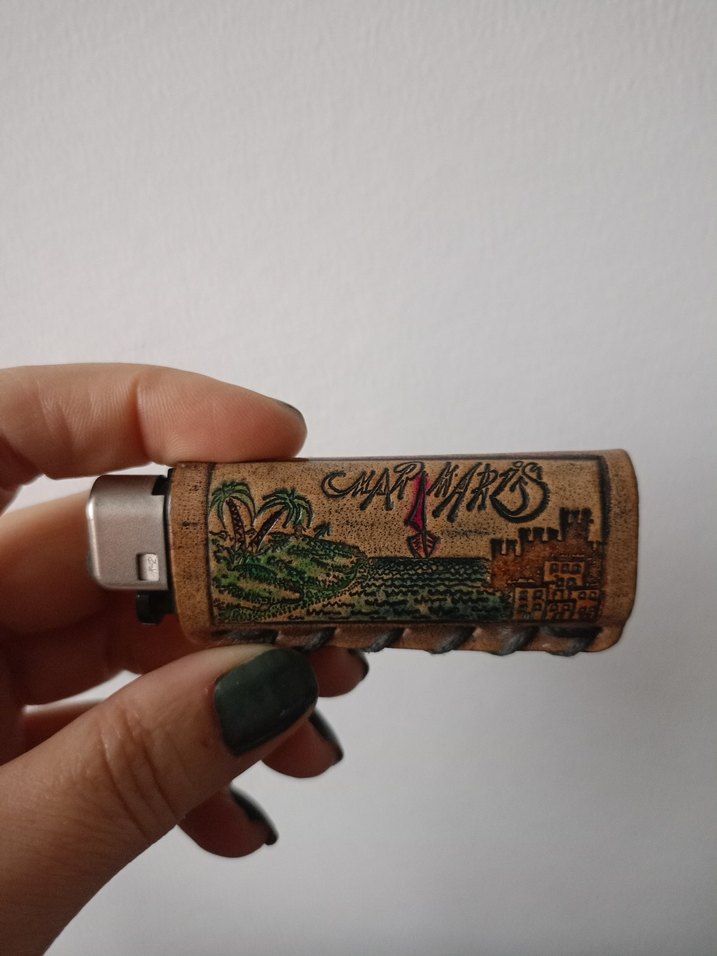 MARMARİS TEMALI DERİ ÇAKMAK - Görsel 4