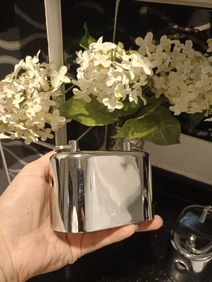 VİNTAGE METAL İŞ BANKASI KUMBARA - Görsel 3