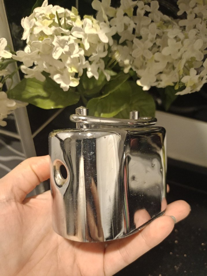 VİNTAGE METAL İŞ BANKASI KUMBARA - Görsel 4