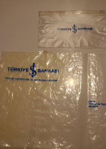 VINTAGE İŞ BANKASI KİLİTLİ POŞET CÜZDANLAR (İKİLİ FİYAT) - Görsel 6