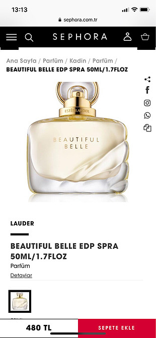 Estee Lauder Beautiful Belle 50 ml Parfüm