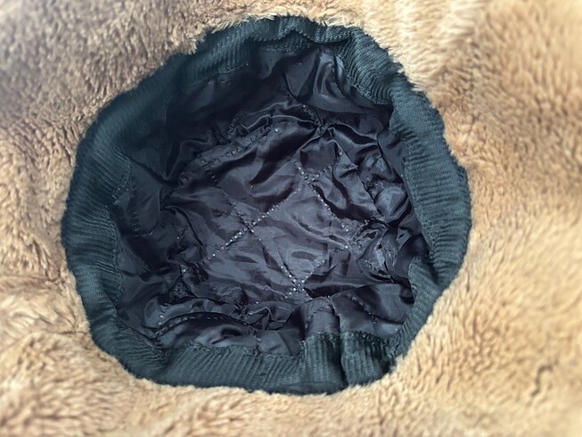  Beden camel Renk EKLİPS KAHVE PELUŞ BUCKET ŞAPKA