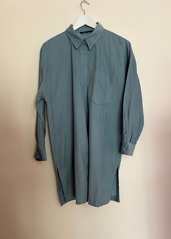 Lc waikiki marka mavi kadife gömlek