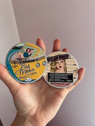 The Balm Highlighter ve Bronzer
