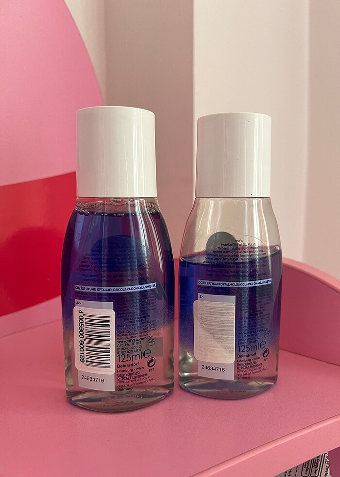 Nivea Göz Makyaj Temizleyici Suyu - Görsel 3