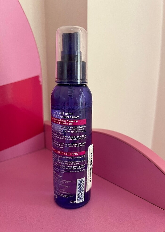 Golden Rose Makyaj Sabitleme Spreyi - Görsel 2