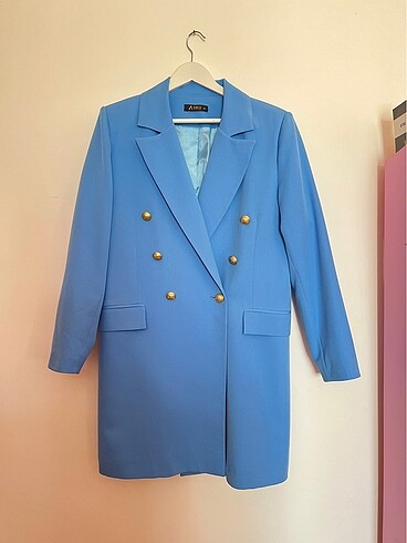 Mavi Blazer Ceket