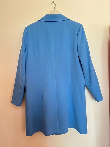46 Beden mavi Renk Mavi Blazer Ceket