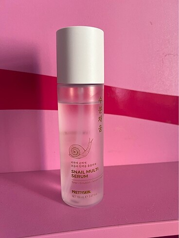 Pretty skin snail multi serum toner