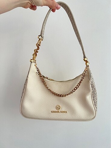 Michael Kors Marka Bej Kol Çanta