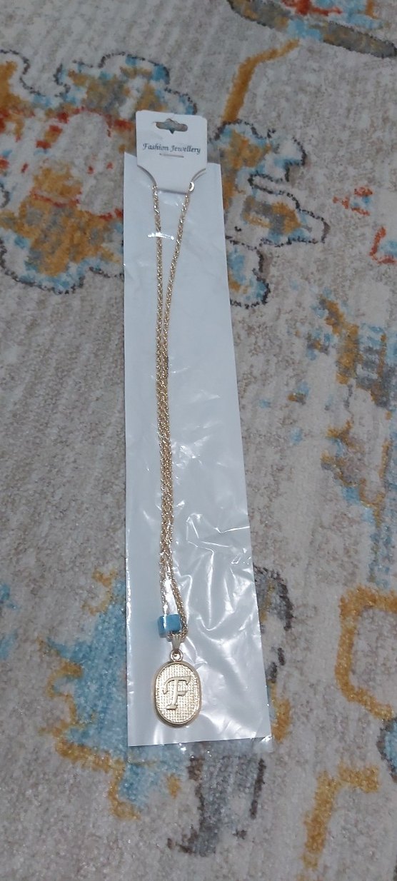 Altın Renk Uzun Zincirli Kadın Kolye - Görsel 3