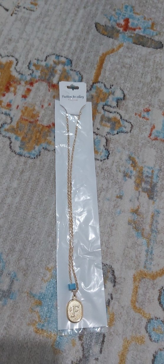 Altın Renk Uzun Zincirli Kadın Kolye - Görsel 2