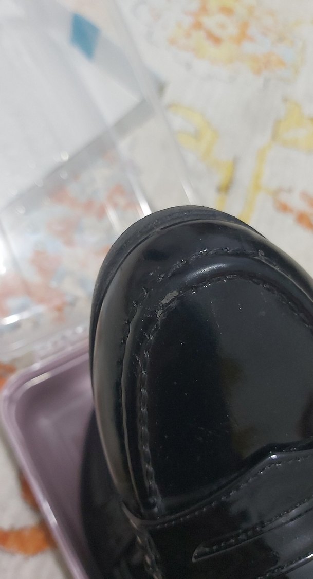 Kız Çocuk Siyah Tokalı Loafer Ayakkabı - Görsel 3