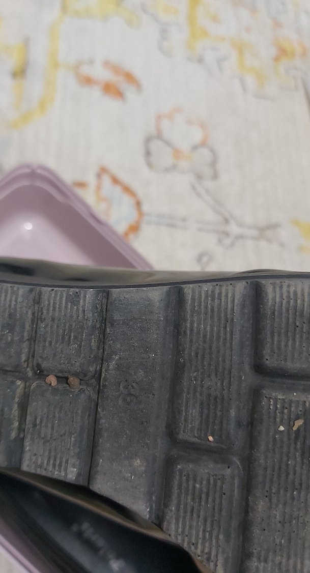 Kız Çocuk Siyah Tokalı Loafer Ayakkabı - Görsel 4