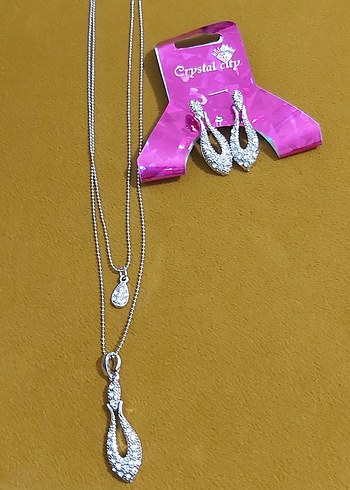 Altın Renkli Yılan Desenli Kadın Takı Seti - Görsel 4