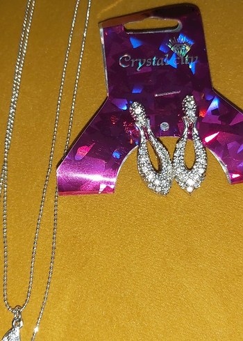 Altın Renkli Yılan Desenli Kadın Takı Seti - Görsel 3