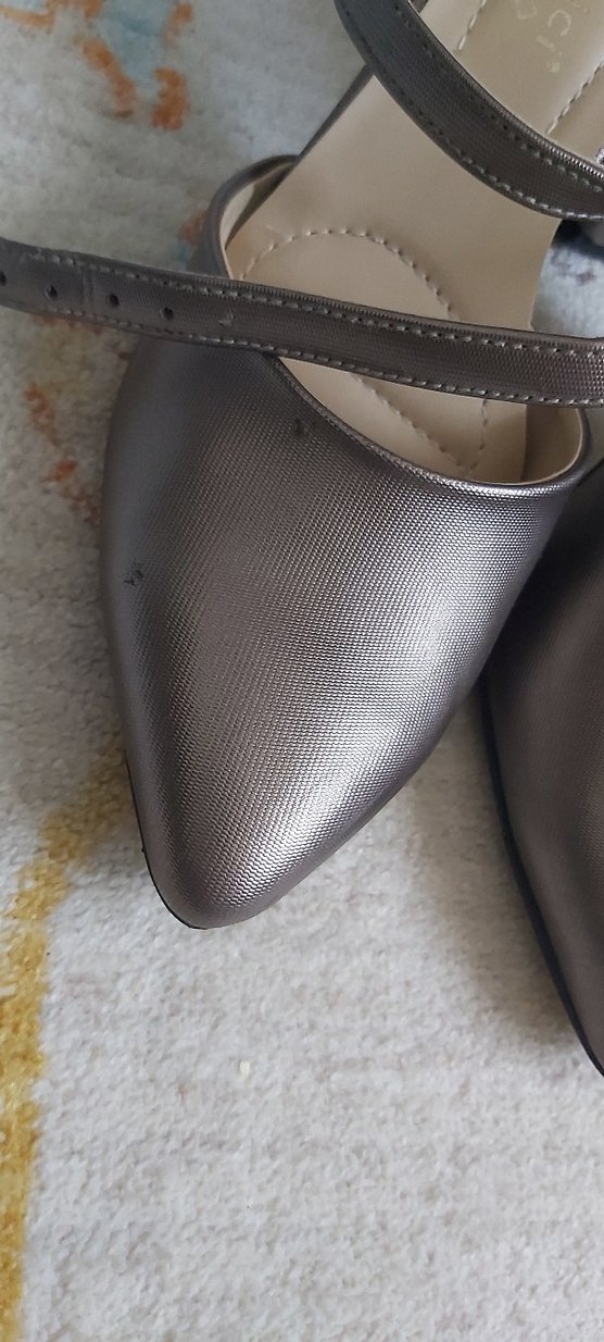 Diger Bej Kemerli Topuklu Kadın Ayakkabı - Görsel 5