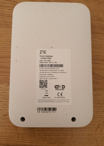 ZTE ZXHN H1601 WİFİ 6 VDSL MODEM - Görsel 4
