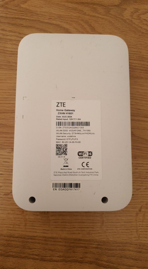 ZTE ZXHN H1601 WİFİ 6 VDSL MODEM - Görsel 4