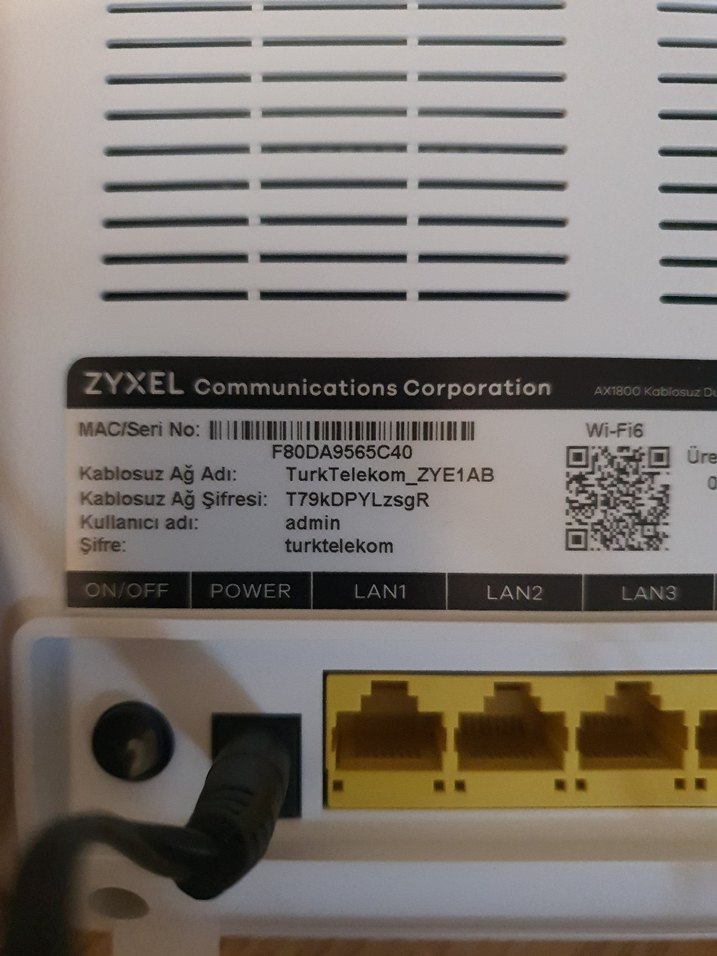 ZYXEL DX3300 VDSL WİFİ 6 MODEM - Görsel 4