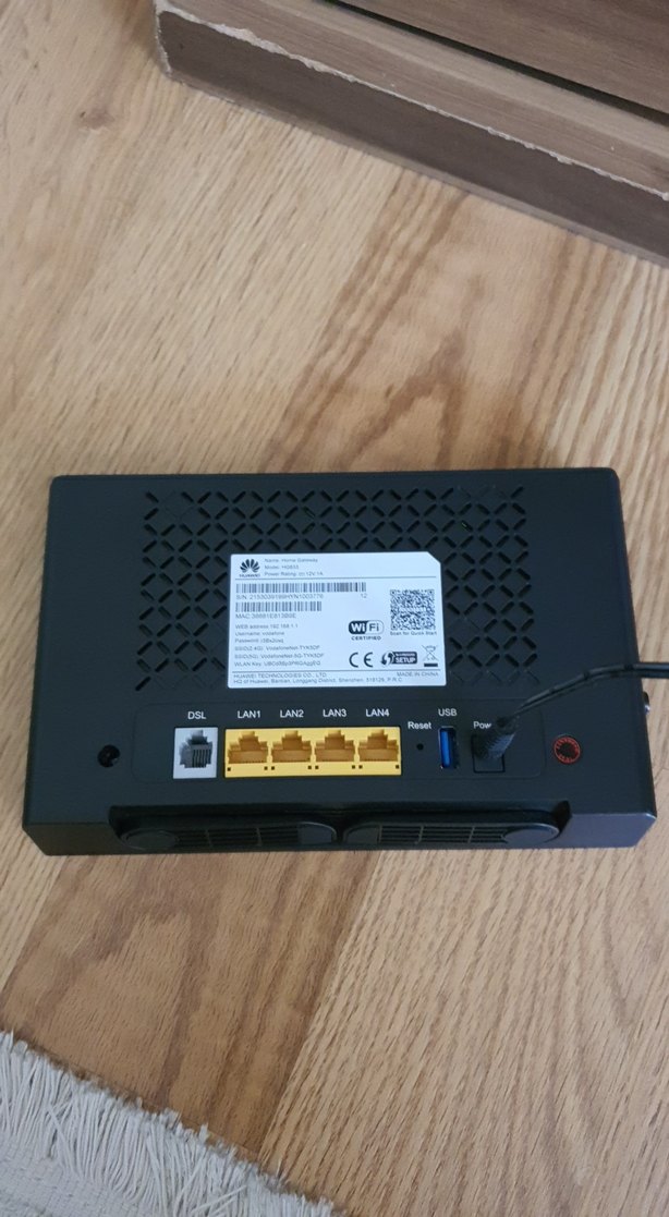 Huawei Vodafone Evde Modem Siyah - Görsel 4