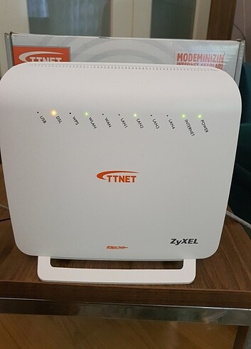 Zyxel vmg 3312 vdsl modem sıfır gibi - Görsel 3