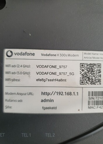 Vodafone h300 s VDSL 5 GHZ MODEM - Görsel 5