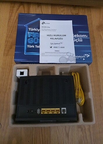 TP LİNK VC220 G3U VDSL 5 GHZ MODEM - Görsel 2