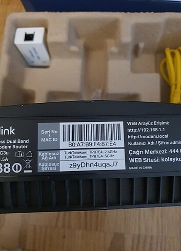 TP LİNK VC220 G3U VDSL 5 GHZ MODEM - Görsel 5