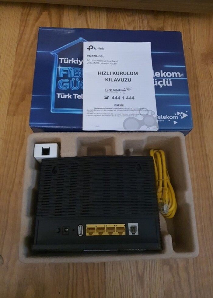 TP LİNK VC220 G3U VDSL 5 GHZ MODEM - Görsel 2