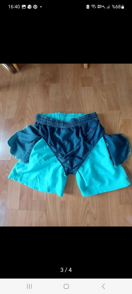 Turkuaz Erkek Deniz Şortu - Görsel 3