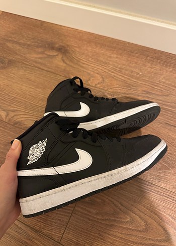 Siyah Nike Air Jordan Yüksek Bilek Sneaker