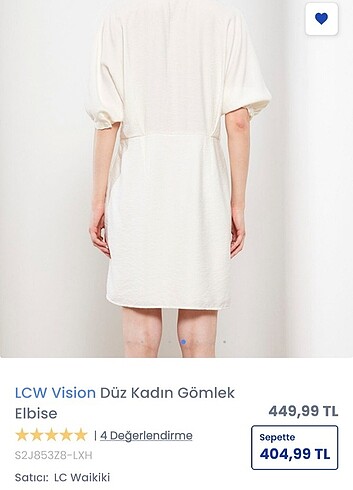 LC Waikiki Lcw Gömlek Elbise