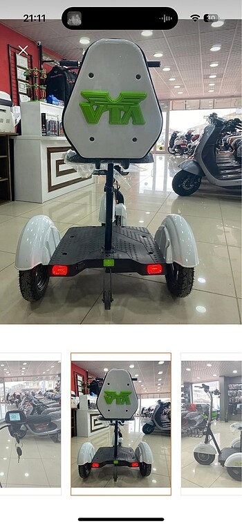 Beden Ginger elektirikli scooter