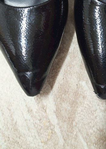 Siyah Stiletto Topuklu Kadın Ayakkabı - Görsel 3