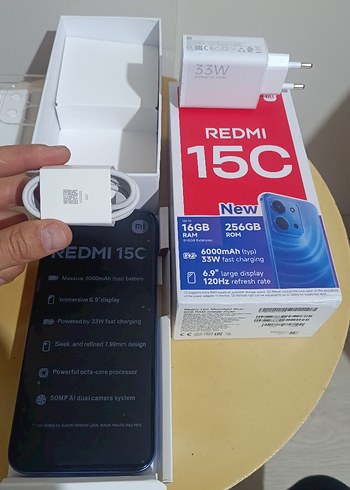 Redmi 15C 256GB Mavi Renk Android Telefon - Görsel 4