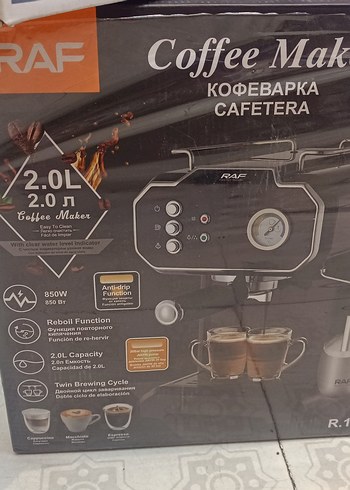 Siyah Espresso Kahve Makinesi - Görsel 2