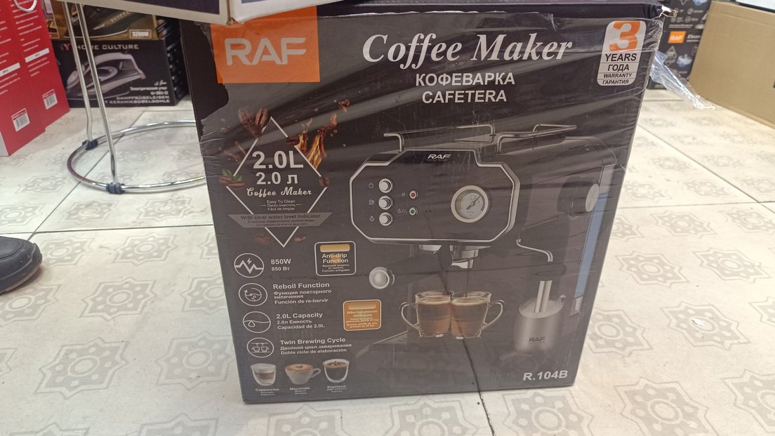 Siyah Espresso Kahve Makinesi - Görsel 2