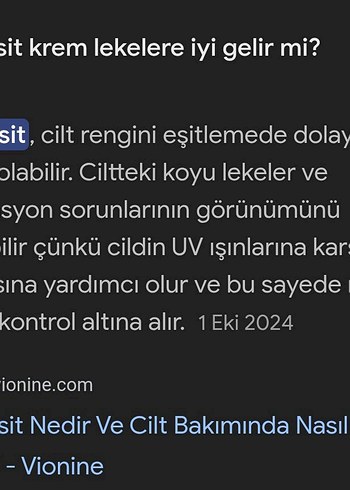 Güneş Leke Yok Edici Krem-(5 Adet)Çinko Oksit %25 Merhem 30 gr - Görsel 3