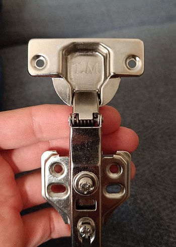 Mutfak Dolapları Vb İçin Pistonlu Menteşe - Görsel 2