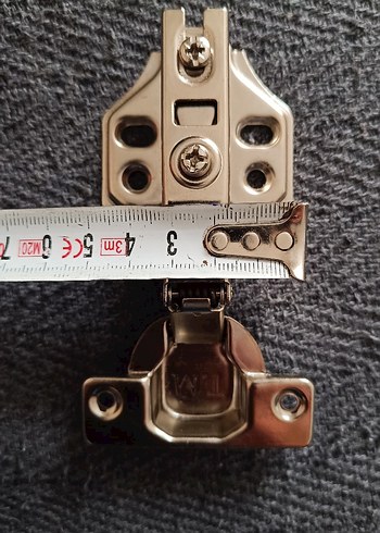 Mutfak Dolapları Vb İçin Pistonlu Menteşe - Görsel 5