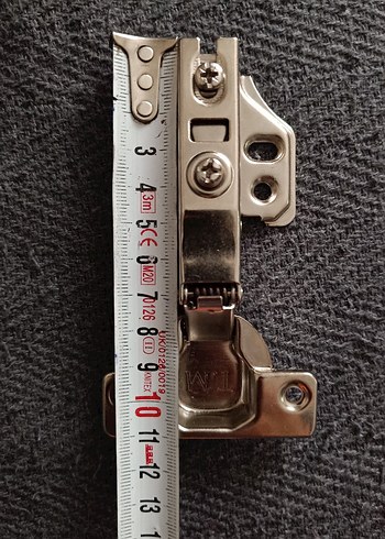 Mutfak Dolapları Vb İçin Pistonlu Menteşe - Görsel 3