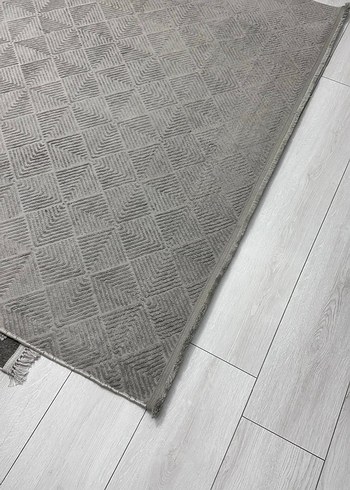 Gri Modern Düz Halı boyu 3 eni 2 metre - Görsel 5