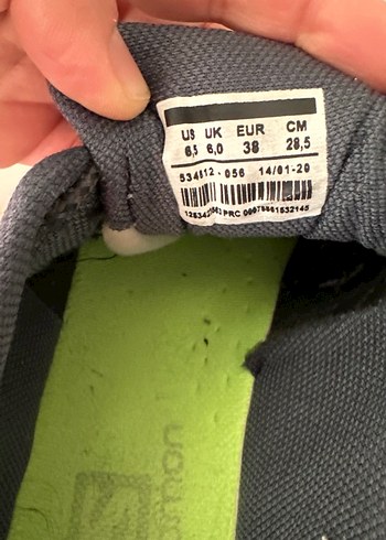 Gri bayan Outdoor Spor Ayakkabı - Görsel 4