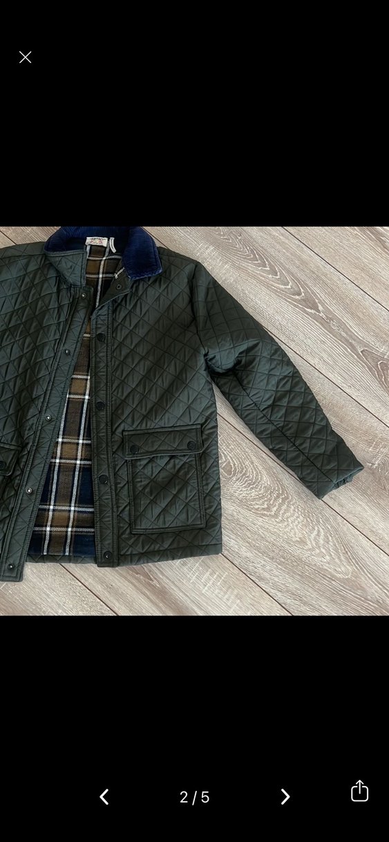 Erkek Çocuk Düğmeli haki Mont - Görsel 2