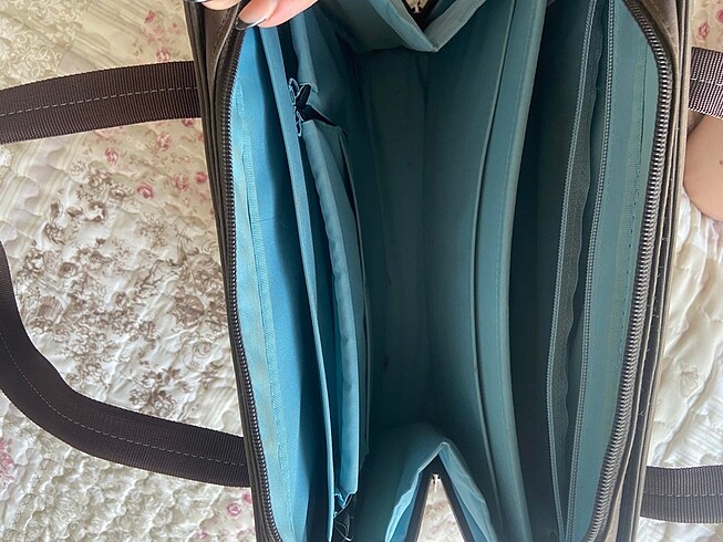  Beden kahverengi Renk Samsonite Evrak Çantası